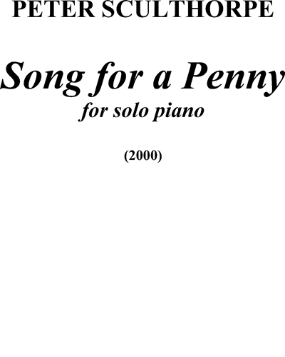 Song for a Penny — Peter Sculthorpe