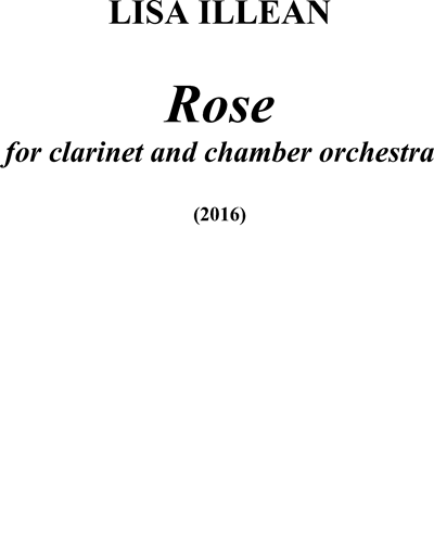 Rose — Lisa Illean