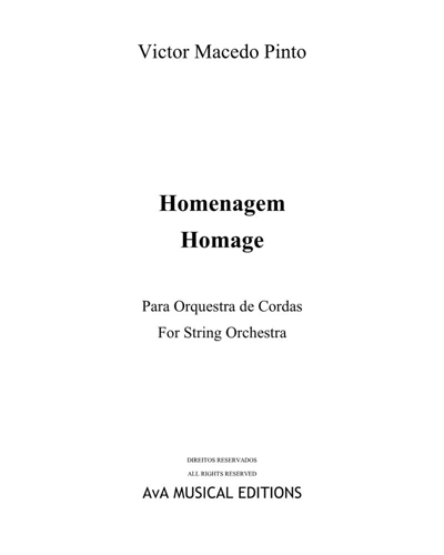Homenagem (After Chopin) — Victor Macedo Pinto
