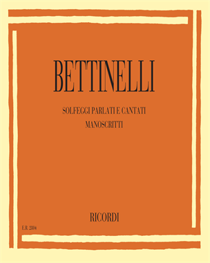 Solfeggi parlati e cantati — Bruno Bettinelli