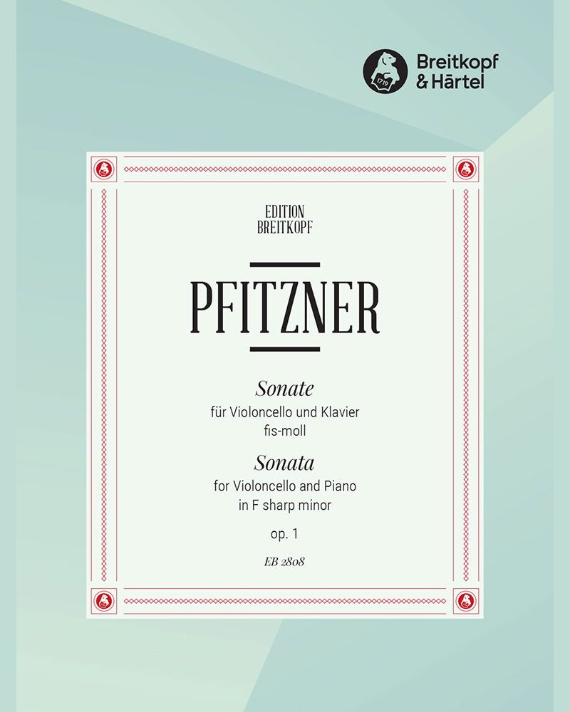 Sonate fis-moll op. 1 — Hans Pfitzner