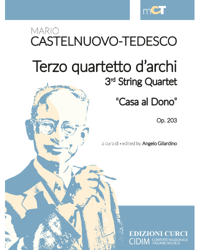 Terzo quartetto d'archi "Casa al Dono" op. 203 — Mario Castelnuovo-Tedesco