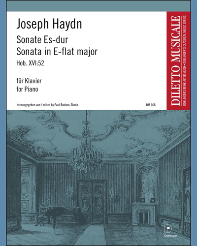 Piano Sonata in E-flat major, Hob. XVI:52 — Joseph Haydn