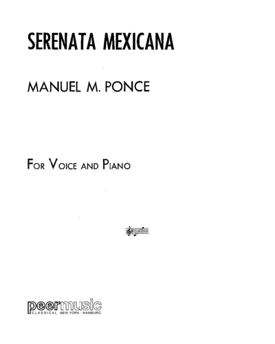 Serenata Mexicana — 庞塞
