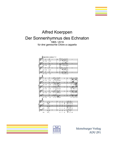 Der Sonnenhymnus des Echnaton — Alfred Koerppen