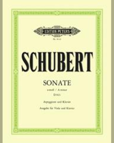 Arpeggione Sonata in A minor D821 — Franz Schubert
