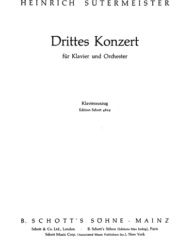 3. Concerto — Heinrich Sutermeister