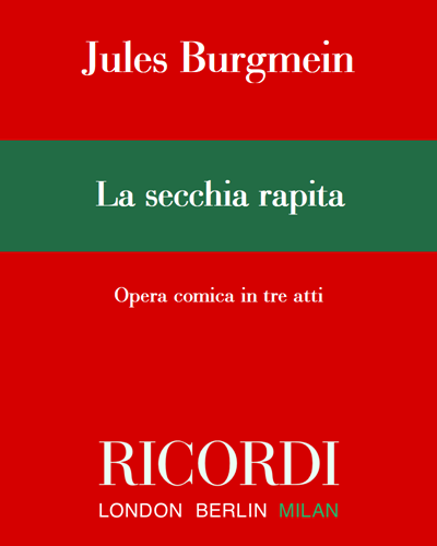 La secchia rapita — Jules Burgmein