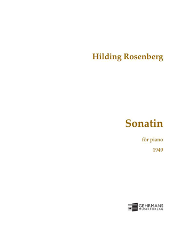 Sonatina — Hilding Rosenberg