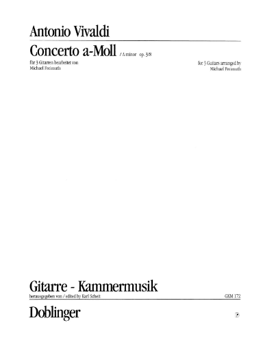 Concerto in A minor, op. 3/8, RV 522 — Antonio Vivaldi