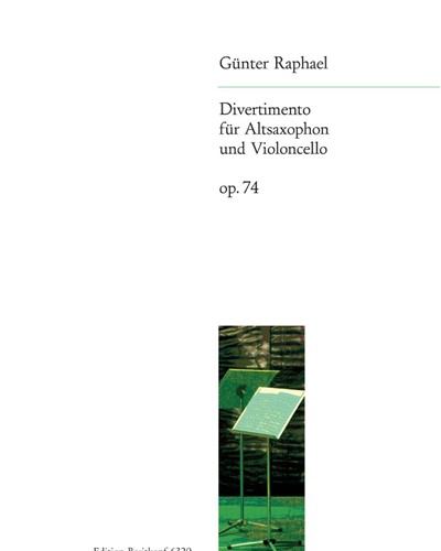 Divertimento op. 74 — Günter Raphael