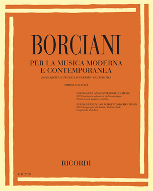 Per la Musica moderna e contemporanea — Paolo Borciani