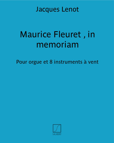 Maurice Fleuret, in memoriam — Jacques Lenot