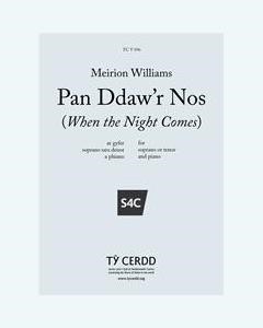 Pan Ddaw'r Nos (When the Night Comes) — Meirion Williams