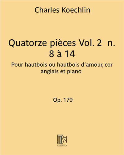 Fourteen Pieces, op. 179, Vol. 2, Nos. 8-14 — 夏尔·凯什兰