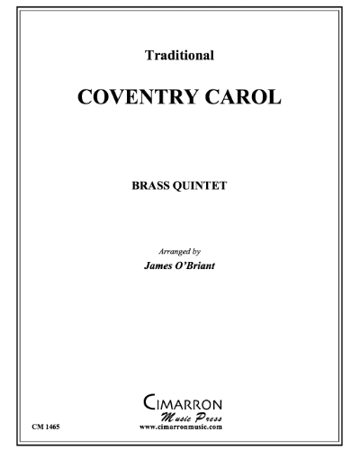Coventry Carol — Traditional