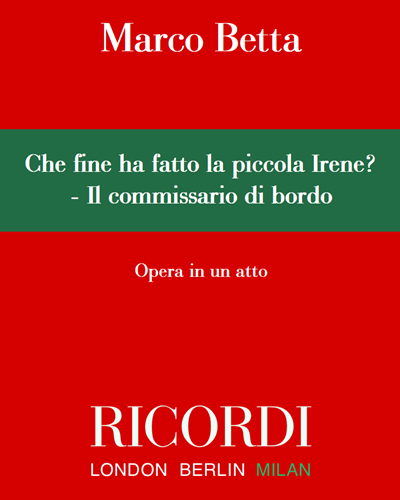 Che fine ha fatto la piccola Irene? - Il commissario di bordo — Marco Betta