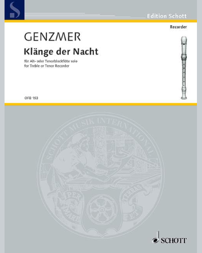 Klänge der Nacht — Harald Genzmer