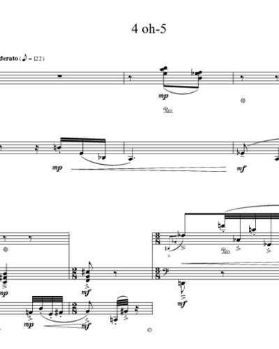 Four Pieces, op. 45 — Bogdan Focsaneanu
