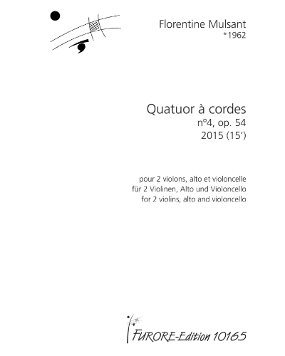 String Quartet No. 4, op. 54 — Florentine Mulsant