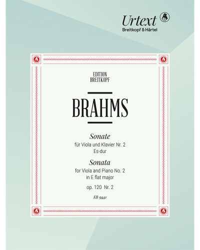 Sonata No. 2 in E flat major, op. 120/2 — 勃拉姆斯