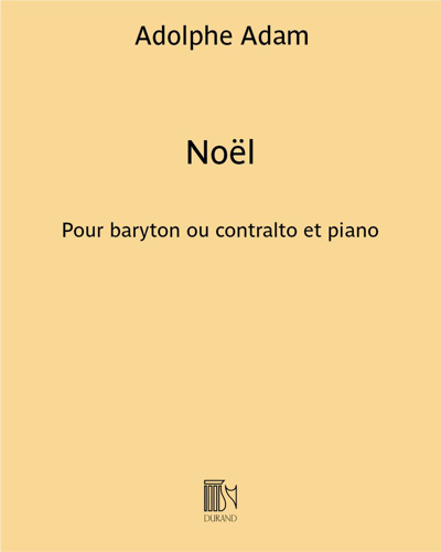 Noël (Minuit, Chrétien...) — 阿道夫·亚当