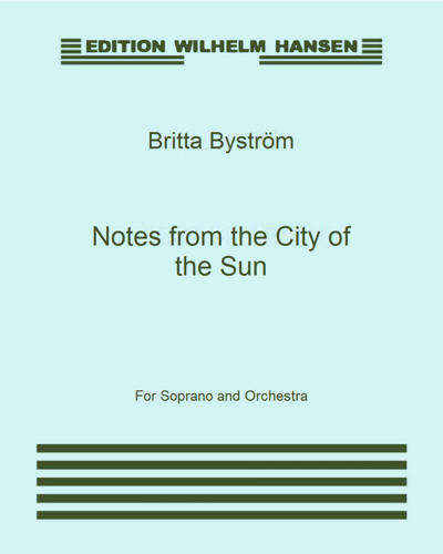 Notes from the City of the Sun — Britta Byström