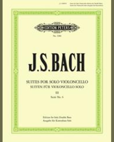 6 Solo Violoncello Suites BWV 1007-1012 Vol.3 — 巴赫