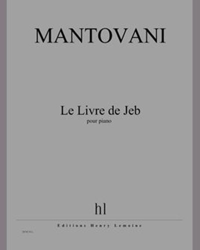 Le Livre de Jeb — Bruno Mantovani