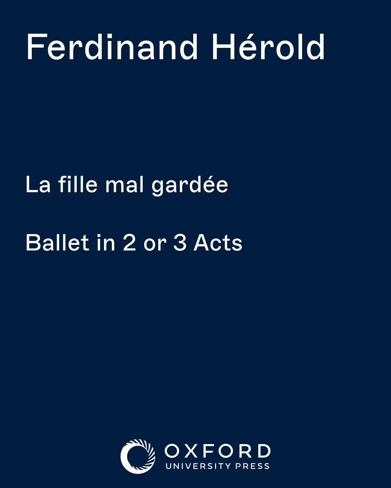 La fille mal gardée — Ferdinand Hérold