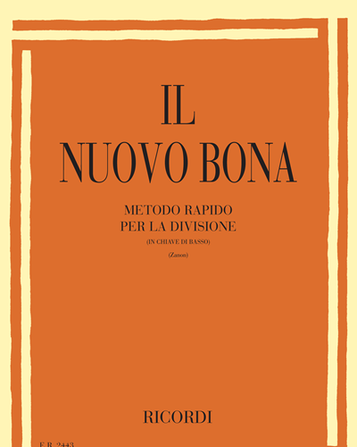 Il nuovo Bona (in chiave di basso) — Pasquale Bona