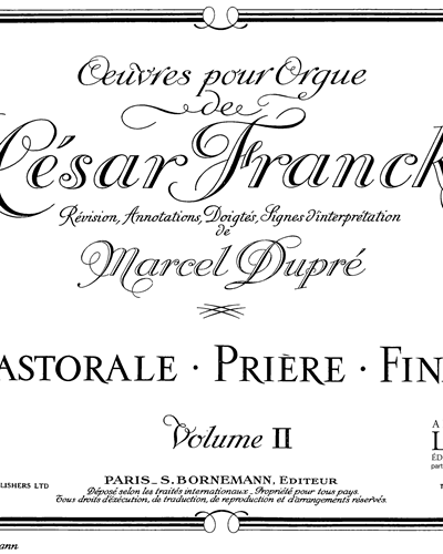 Complete Organ Works of César Franck, Vol. 2 — 弗兰克