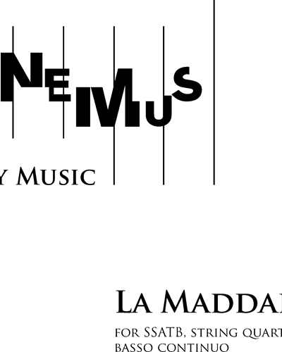 La Maddalena ('Music created by some excellent composers') — 蒙特威尔第