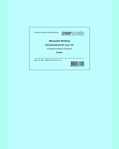 Chamber Symphony No. 2, op. 147 — 魏因贝格