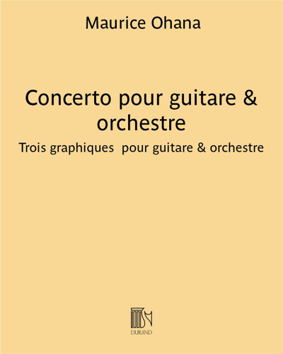 Concerto for Guitar and Orchestra — Maurice Ohana