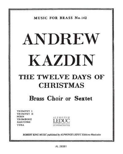 The Twelve Days of Christmas — Andrew Kazdin