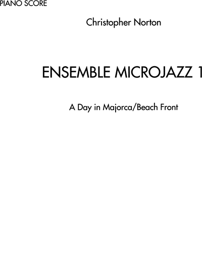 Ensemble Microjazz, Vol. 1 — Christopher Norton