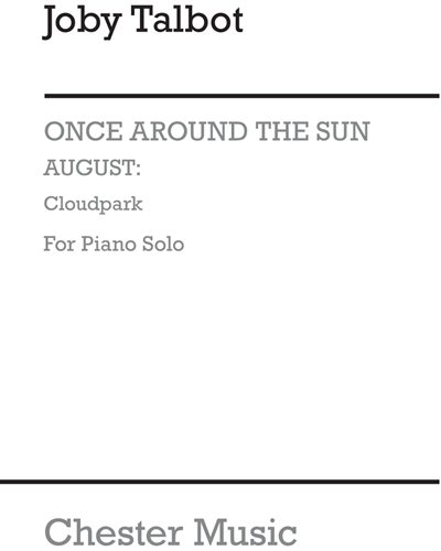 August: Cloudpark (for Piano Solo) — Joby Talbot
