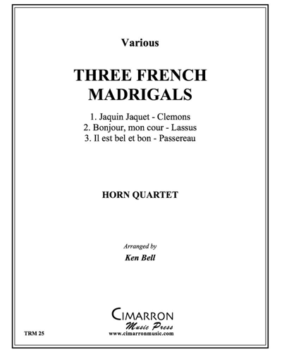 Three French Madrigals — 合集