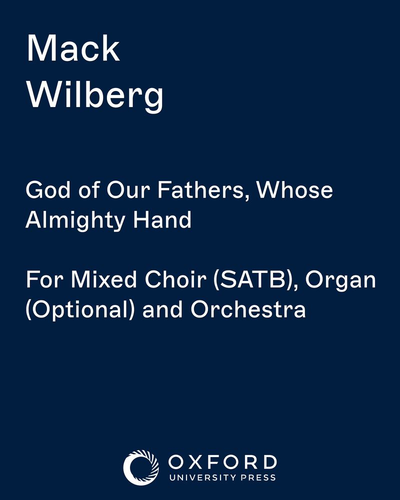 God of Our Fathers, Whose Almighty Hand — Mack Wilberg