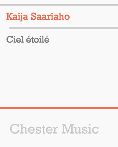 Ciel étoilé — Kaija Saariaho