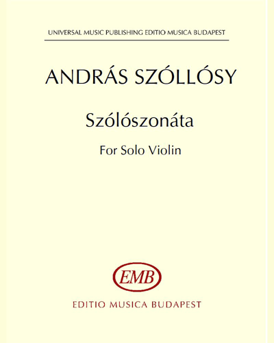 Szólószonáta — András Szőllősy