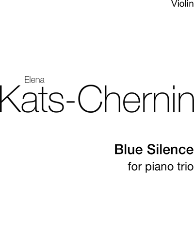 Blue Silence — Elena Kats-Chernin