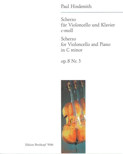 Scherzo in C minor, op. 8/3 — 欣德米特