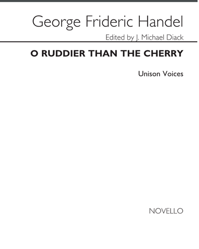 O Ruddier than the Cherry (from 'Acis and Galatea') — 亨德尔