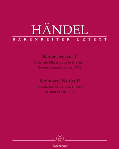 Keyboard Works, Vol. 2, HWV 434-442 — 亨德尔
