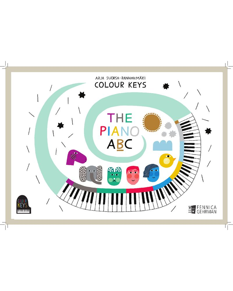 Colour Keys Piano ABC: Book B — Arja Suorsa-Rannanmäki