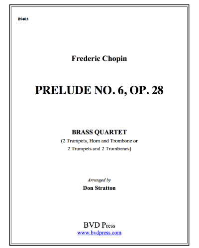Prelude, op. 28 No. 6 — 肖邦