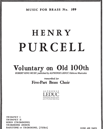 Voluntary on Old 100th No. 109 — Henry Purcell