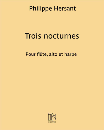 Trois nocturnes — Philippe Hersant